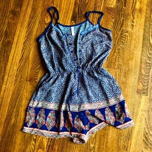 🌾EUC🌾 Boho Paisley Patterned Romper